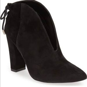 Vince Camuto Andorra Black Suede Booties